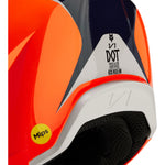 Fox Racing 2024 Youth V1 Nitro Fluo Orange Motocross Helmet