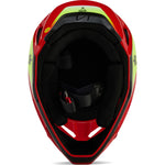 Fox Racing 2024 Youth V1 Ballast Fluo Red Motocross Helmet