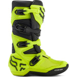 Fox Racing 2024 Youth Comp Fluo Yellow Motocross Boots