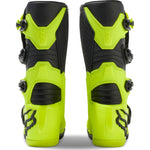 Fox Racing 2024 Youth Comp Fluo Yellow Motocross Boots