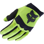 Fox Racing 2024 Youth Dirtpaw Fluo Yellow Motocross Gloves