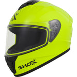 Shox Command Solid ECE R22.06 Motorcycle Helmet