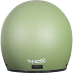 Shox Classic Solid Open Face ECE R22.06 Motorcycle Helmet