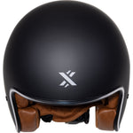 Shox Classic Solid Open Face ECE R22.06 Motorcycle Helmet