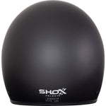 Shox Classic Solid Open Face ECE R22.06 Motorcycle Helmet