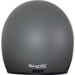 Shox Classic Solid Open Face ECE R22.06 Motorcycle Helmet