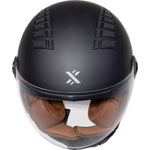 Shox Jetstream Solid Open Face ECE R22.06 Motorcycle Helmet