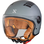 Shox Jetstream Solid Open Face ECE R22.06 Motorcycle Helmet