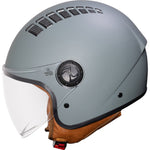 Shox Jetstream Solid Open Face ECE R22.06 Motorcycle Helmet