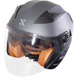 Shox Defender Carbon Open Face ECE R22.06 Motorcycle Helmet