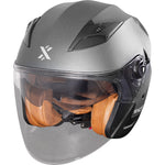 Shox Defender Carbon Open Face ECE R22.06 Motorcycle Helmet