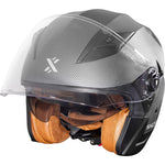 Shox Defender Carbon Open Face ECE R22.06 Motorcycle Helmet