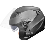 Shox Defender Carbon Open Face ECE R22.06 Motorcycle Helmet