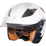 Shox Defender Solid Open Face ECE R22.06 Motorcycle Helmet