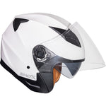 Shox Defender Solid Open Face ECE R22.06 Motorcycle Helmet