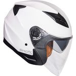 Shox Defender Solid Open Face ECE R22.06 Motorcycle Helmet