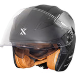 Shox Defender Solid Open Face ECE R22.06 Motorcycle Helmet