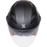 Shox Defender Solid Open Face ECE R22.06 Motorcycle Helmet