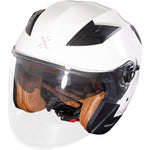 Shox Defender Solid Open Face ECE R22.06 Motorcycle Helmet