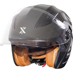 Shox Defender-X Open Face ECE R22.06 Motorcycle Helmet