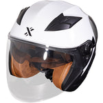 Shox Defender Patrol Open Face ECE R22.06 Motorcycle Helmet