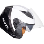 Shox Defender Patrol Open Face ECE R22.06 Motorcycle Helmet