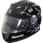 Shox Destination Route Flip Front ECE R22.06 Motorcycle Helmet