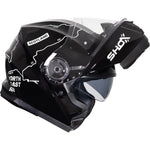 Shox Destination Route Flip Front ECE R22.06 Motorcycle Helmet