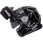 Shox Destination Route Flip Front ECE R22.06 Motorcycle Helmet