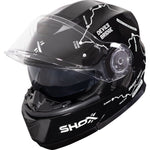 Shox Destination Route Flip Front ECE R22.06 Motorcycle Helmet