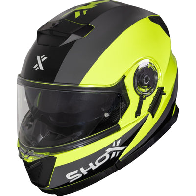 Shox Destination Crank Flip Front ECE R22.06 Motorcycle Helmet