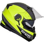 Shox Destination Crank Flip Front ECE R22.06 Motorcycle Helmet