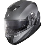 Shox Destination Carbon Flip Front ECE R22.06 Motorcycle Helmet