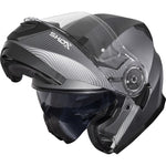 Shox Destination Carbon Flip Front ECE R22.06 Motorcycle Helmet