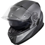 Shox Destination Carbon Flip Front ECE R22.06 Motorcycle Helmet