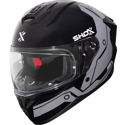 Shox Apex Tech ECE R22.06 Motorcycle Helmet