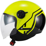 Shox Interceptor SV Delta Open Face Motorcycle Helmet