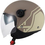 Shox Interceptor SV Delta Open Face Motorcycle Helmet