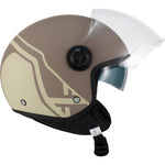 Shox Interceptor SV Delta Open Face Motorcycle Helmet