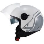 Shox Interceptor SV Delta Open Face Motorcycle Helmet