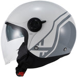 Shox Interceptor SV Delta Open Face Motorcycle Helmet