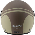 Shox Interceptor SV Delta Open Face Motorcycle Helmet