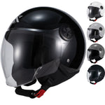 Shox Interceptor Open Face Motorcycle Helmet