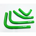 KSX Radiator Hose Kit - Kawasaki KXF250 2017-19 - Green