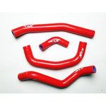 KSX Radiator Hose Kit - Honda CRF250R 2018-20 - Red