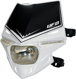 UFO Stealth 12V Headlight With LED Side Lights - White