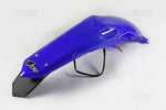 UFO Enduro Rear Fender With Tail Light - Yamaha YZ 125/250 2015-19 - Blue