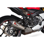 Scorpion Serket Taper Carbon Oval Exhaust - Yamaha YZF R1 / R1M 2015 - 2019