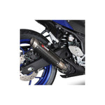 Scorpion RP-1 GP Satin Titanium Round Exhaust - Yamaha YZF R3 & R25 14-Current