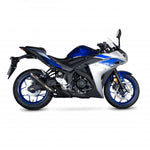 Scorpion RP-1 GP Satin Titanium Round Exhaust - Yamaha YZF R3 & R25 14-Current